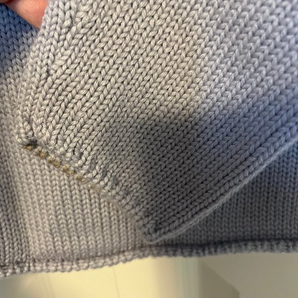 Elegant light blue sweater by Madeleine Europe in medium GB 14/16 - Picture 4 of 4